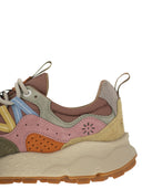 Flower Mountain Yamano 3 Sneakers In Suede And Technical Fabric