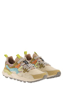 Flower Mountain Yamano 3 Sneakers In Suede And Technical Fabric
