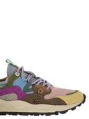 Flower Mountain Yamano 3 Sneakers In Suede And Technical Fabric