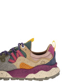 Flower Mountain Yamano 3 Sneakers In Suede And Technical Fabric