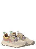 Flower Mountain Yamano 3 Sneakers In Suede And Technical Fabric