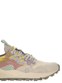 Flower Mountain Yamano 3 Sneakers In Suede And Technical Fabric