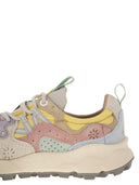 Flower Mountain Yamano 3 Sneakers In Suede And Technical Fabric