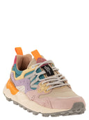 Flower Mountain Yamano 3 Sneakers In Suede And Technical Fabric