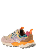 Flower Mountain Yamano 3 Sneakers In Suede And Technical Fabric