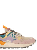 Flower Mountain Yamano 3 Sneakers In Suede And Technical Fabric