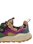 Flower Mountain Yamano 3 Sneakers In Suede And Technical Fabric