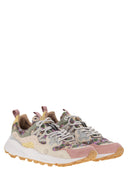 Flower Mountain Yamano 3 Sneakers In Suede And Technical Fabric