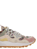 Flower Mountain Yamano 3 Sneakers In Suede And Technical Fabric