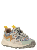 Flower Mountain Yamano 3 Sneakers In Suede And Technical Fabric