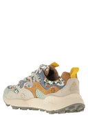 Flower Mountain Yamano 3 Sneakers In Suede And Technical Fabric