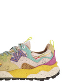 Flower Mountain Yamano 3 Sneakers In Suede And Technical Fabric