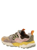 Flower Mountain Yamano 3 Sneakers In Suede And Technical Fabric