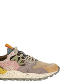 Flower Mountain Yamano 3 Sneakers In Suede And Technical Fabric