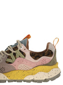 Flower Mountain Yamano 3 Sneakers In Suede And Technical Fabric