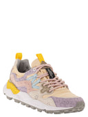Flower Mountain Yamano 3 Sneakers In Suede And Technical Fabric