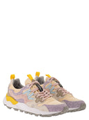Flower Mountain Yamano 3 Sneakers In Suede And Technical Fabric