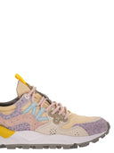 Flower Mountain Yamano 3 Sneakers In Suede And Technical Fabric