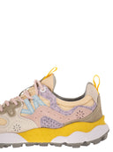 Flower Mountain Yamano 3 Sneakers In Suede And Technical Fabric