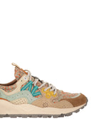 Flower Mountain Yamano 3 Sneakers In Suede And Technical Fabric