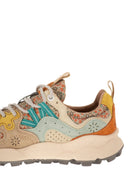 Flower Mountain Yamano 3 Sneakers In Suede And Technical Fabric