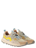 Flower Mountain Yamano 3 Sneakers In Suede And Technical Fabric