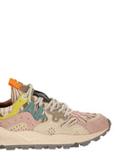 Flower Mountain Yamano 3 Sneakers In Suede And Technical Fabric