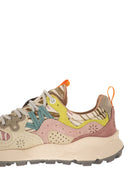 Flower Mountain Yamano 3 Sneakers In Suede And Technical Fabric