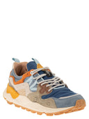 Flower Mountain Yamano 3 Sneakers In Suede And Technical Fabric