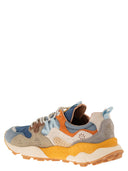 Flower Mountain Yamano 3 Sneakers In Suede And Technical Fabric