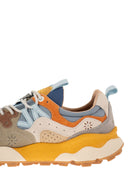 Flower Mountain Yamano 3 Sneakers In Suede And Technical Fabric
