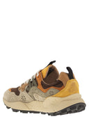 Flower Mountain Yamano 3 Sneakers In Suede And Technical Fabric