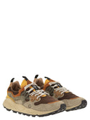 Flower Mountain Yamano 3 Sneakers In Suede And Technical Fabric