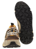 Flower Mountain Yamano 3 Sneakers In Suede And Technical Fabric