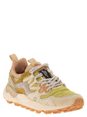 Flower Mountain Yamano 3 Sneakers In Suede And Technical Fabric