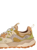 Flower Mountain Yamano 3 Sneakers In Suede And Technical Fabric