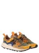 Flower Mountain Yamano 3 Sneakers In Suede And Technical Fabric