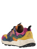 Flower Mountain Yamano 3 Sneakers In Suede And Technical Fabric