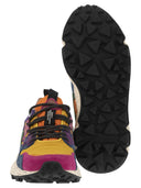 Flower Mountain Yamano 3 Sneakers In Suede And Technical Fabric