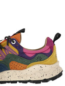 Flower Mountain Yamano 3 Sneakers In Suede And Technical Fabric