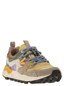 Flower Mountain Yamano 3 Sneakers In Suede And Technical Fabric