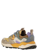 Flower Mountain Yamano 3 Sneakers In Suede And Technical Fabric