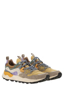 Flower Mountain Yamano 3 Sneakers In Suede And Technical Fabric