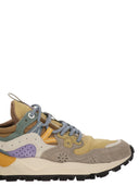 Flower Mountain Yamano 3 Sneakers In Suede And Technical Fabric