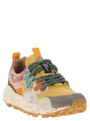 Flower Mountain Yamano 3 Sneakers In Suede And Technical Fabric
