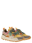 Flower Mountain Yamano 3 Sneakers In Suede And Technical Fabric