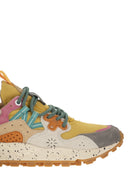 Flower Mountain Yamano 3 Sneakers In Suede And Technical Fabric