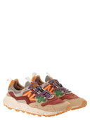 Flower Mountain Yamano 3 Sneakers In Suede And Technical Fabric