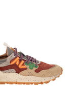 Flower Mountain Yamano 3 Sneakers In Suede And Technical Fabric