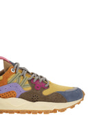 Flower Mountain Yamano 3 Sneakers In Suede And Technical Fabric